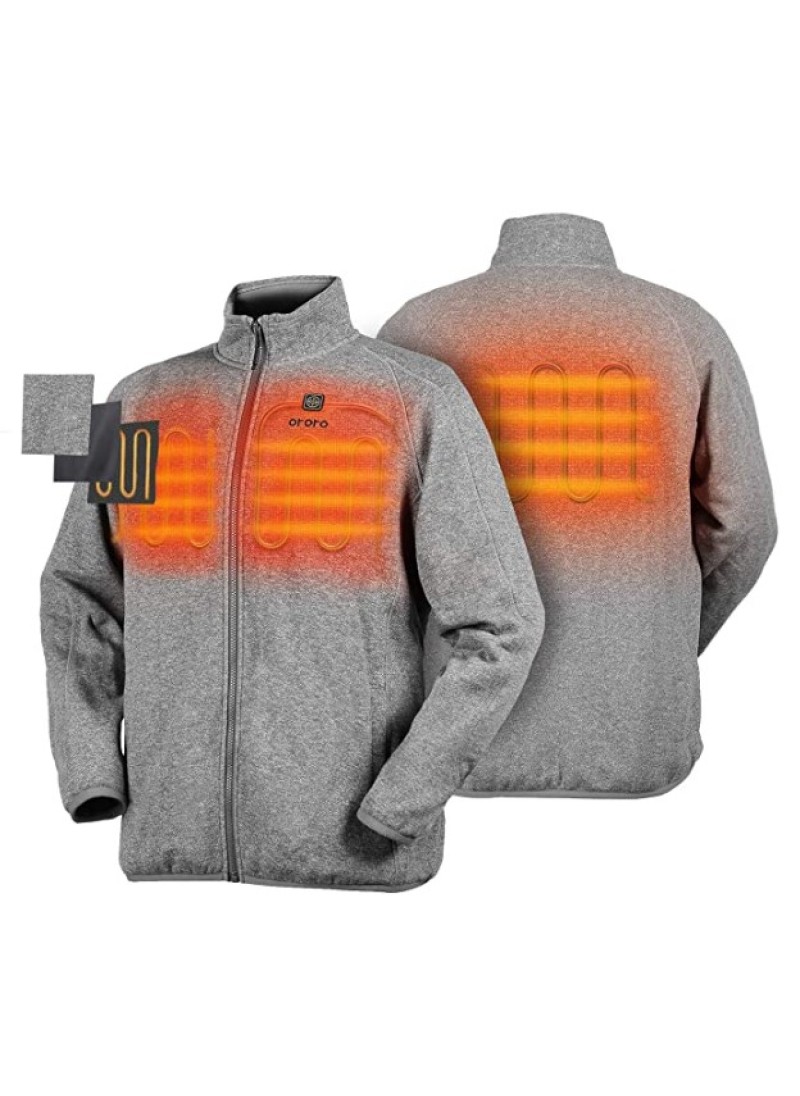 Men's Lightweight Heated Vest with Battery Pack